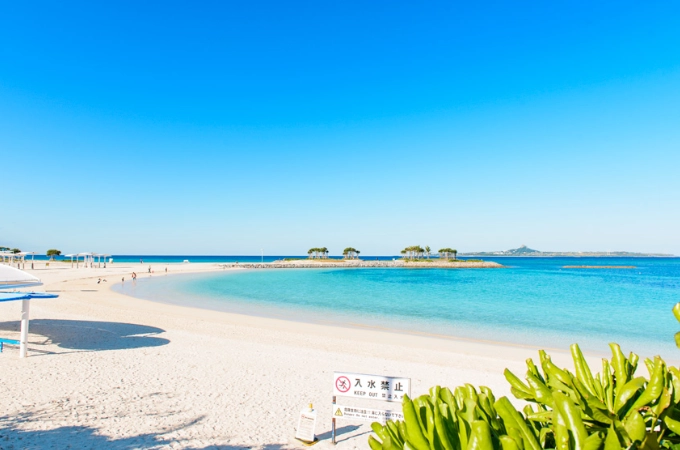 Emerald Beach Okinawa swimming