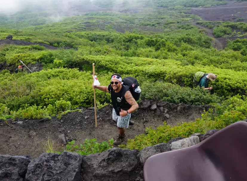 Mount Fuji climbing season