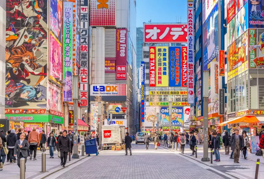 Japan itinerary for otaku