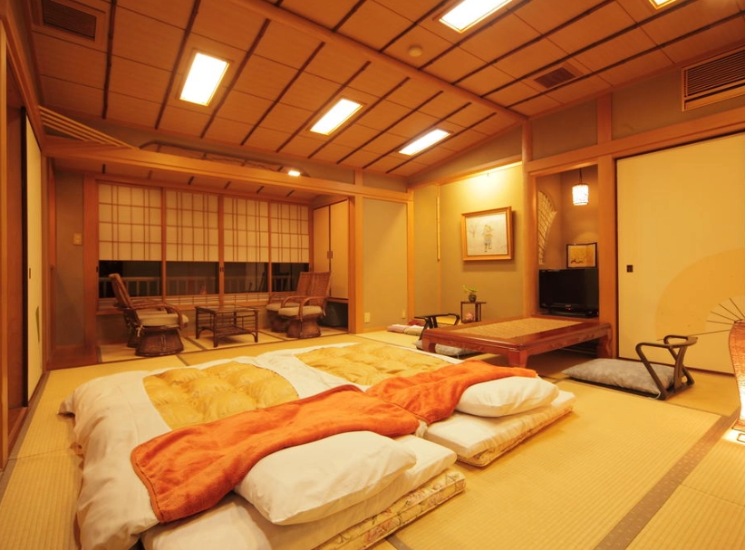 staying at a ryokan