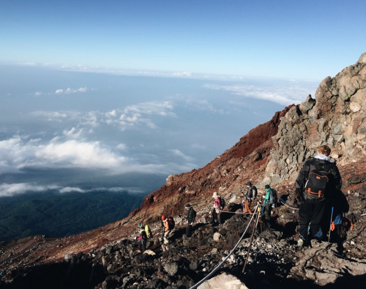 Mount Fuji hiking difficulty