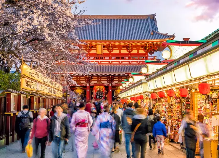 best time to visit Tokyo