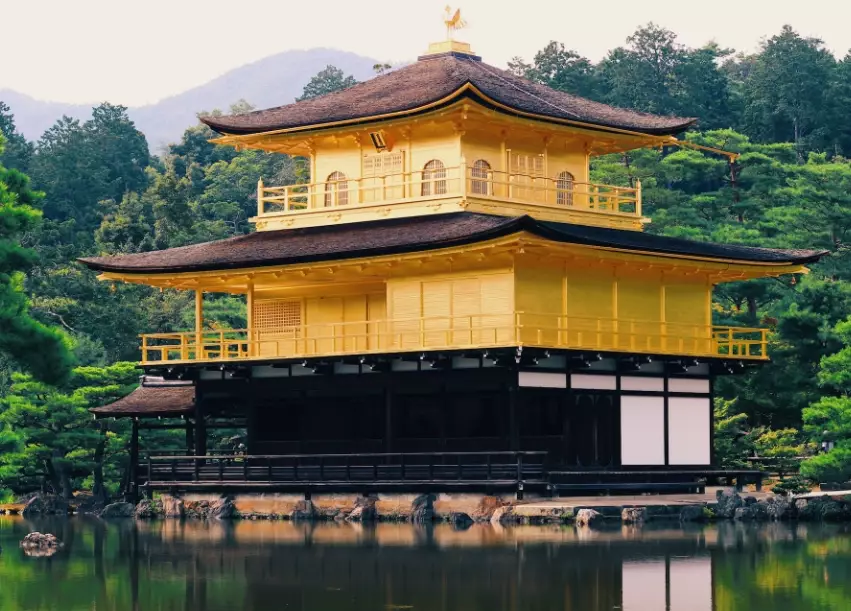 Japanese temple gates