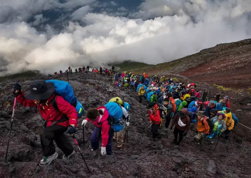 Mount Fuji hike time
