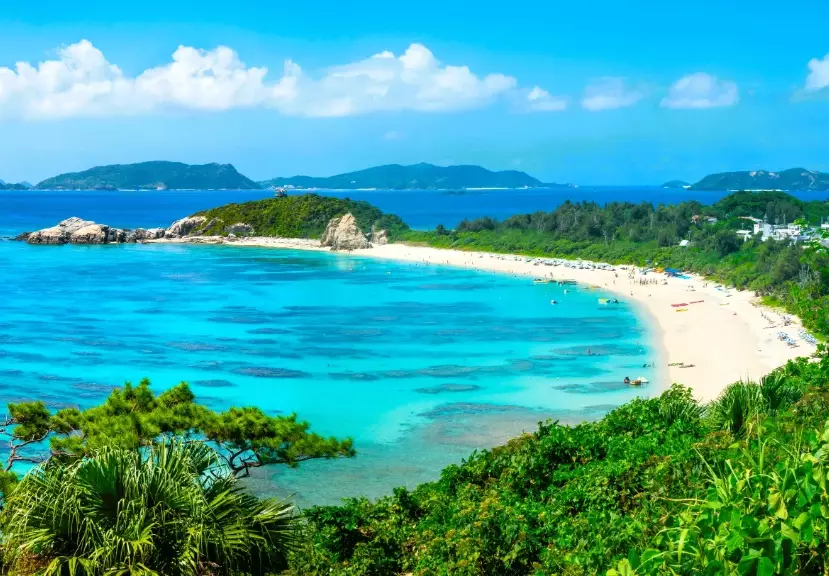 Okinawa beach water temperature