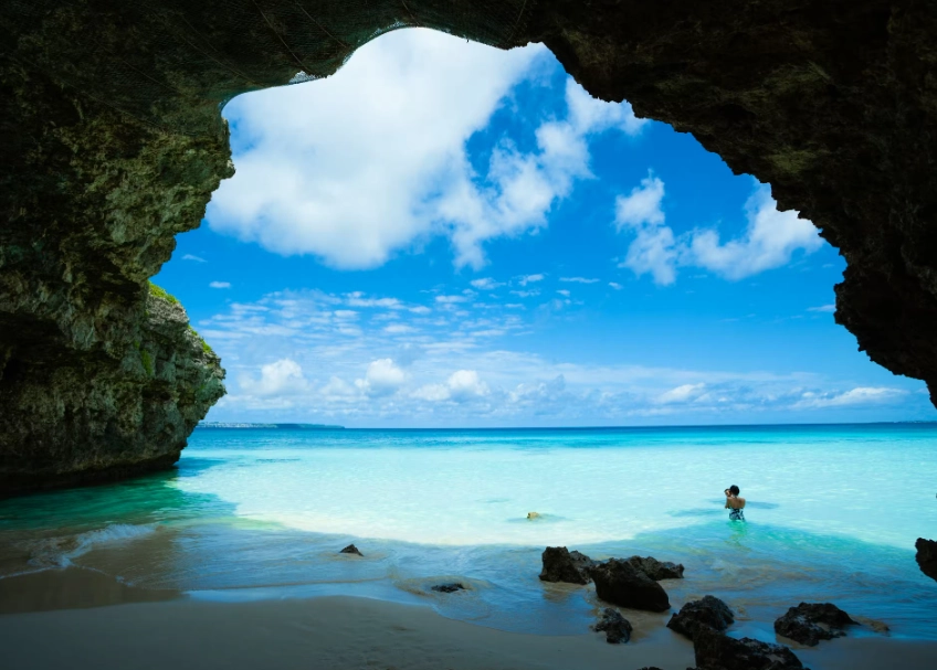 nicest beaches Japan