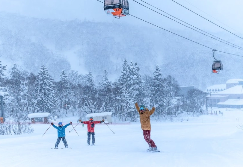 best ski resorts in Hokkaido for families