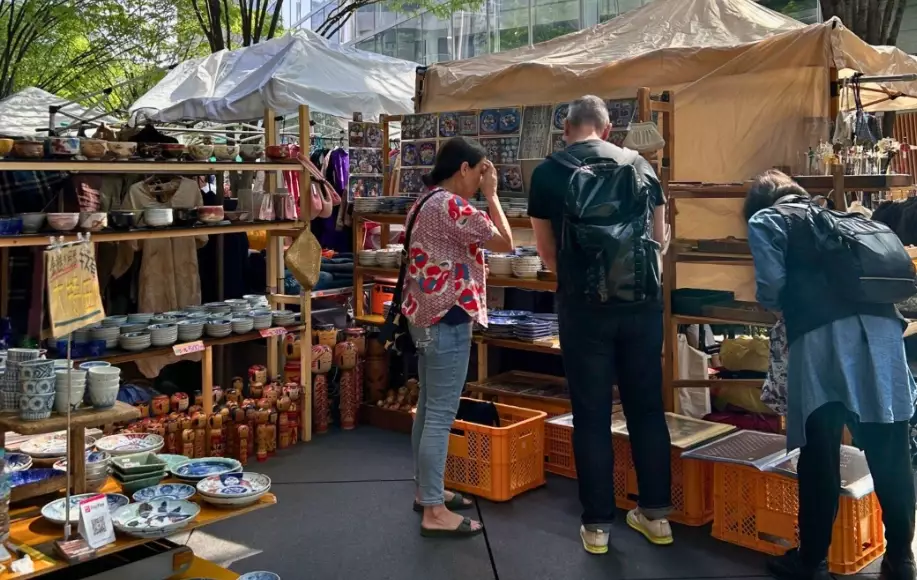 Tokyo flea market schedule