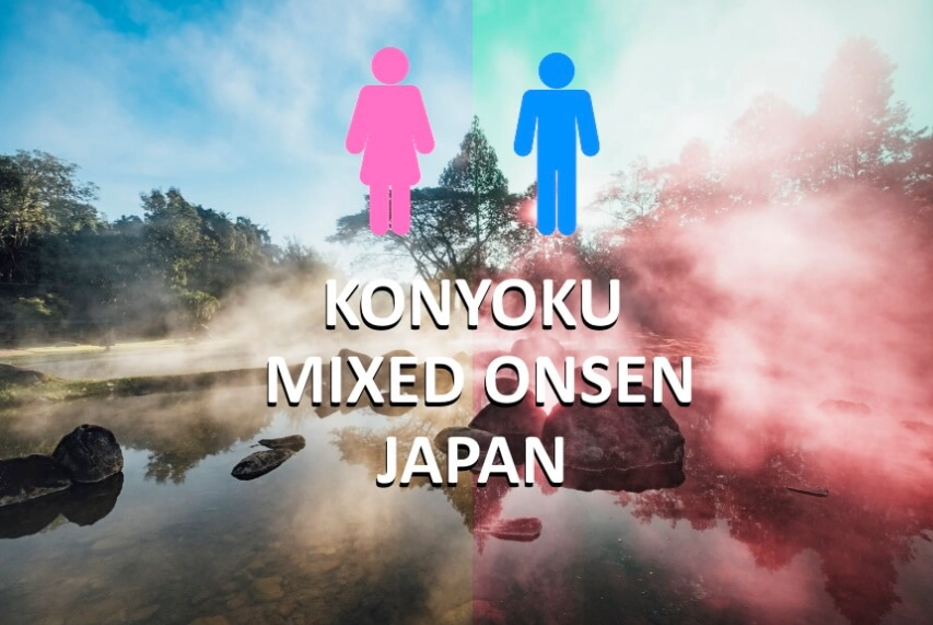 Mixed-gender onsen etiquette