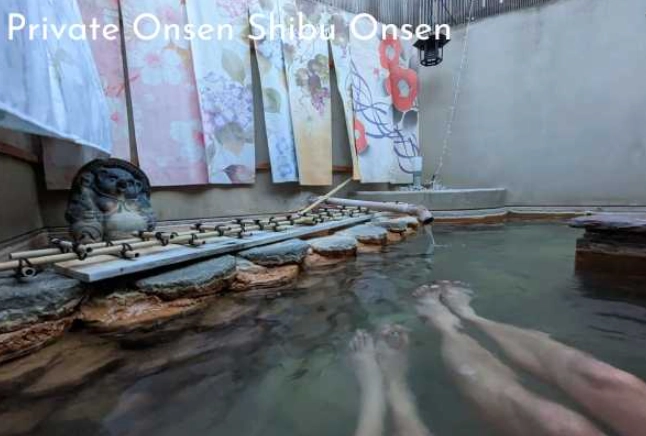 Private onsen etiquette