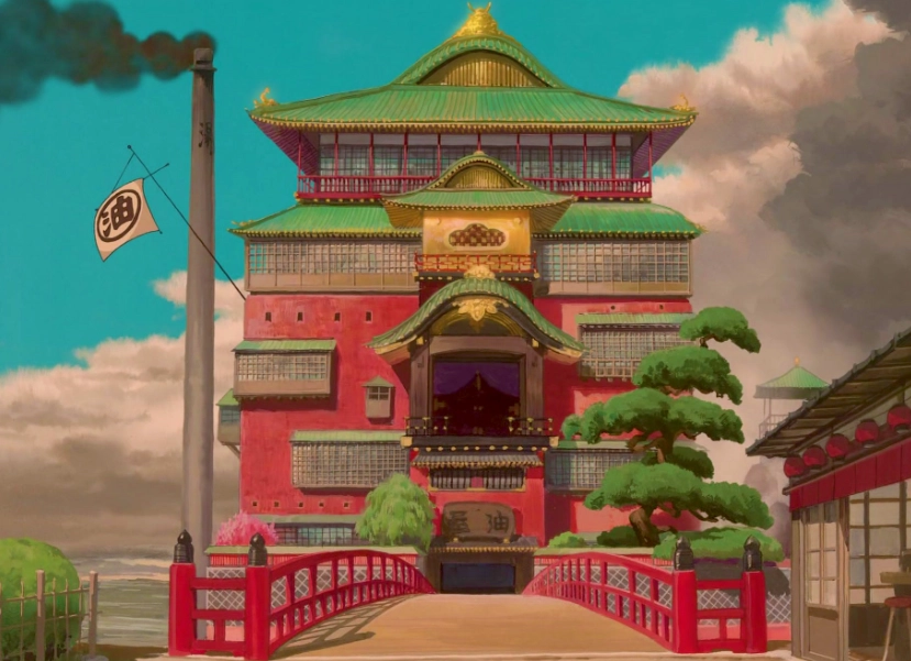 Fictional anime locations