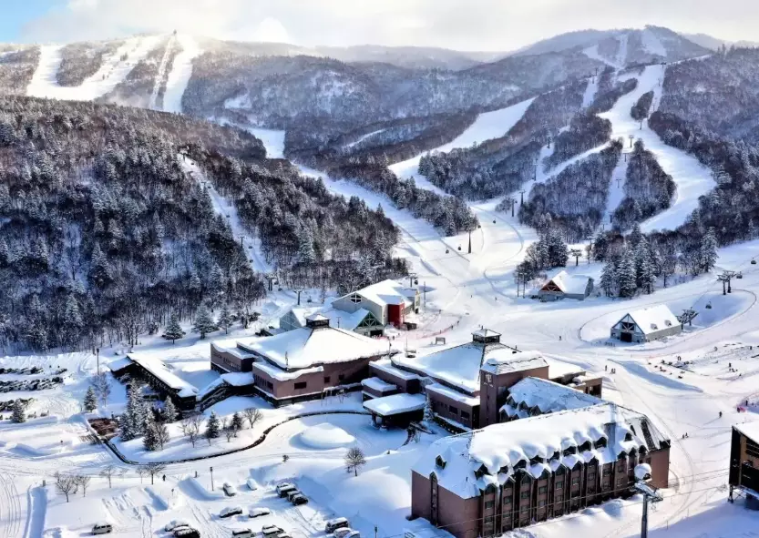 best ski in ski out with hot springs