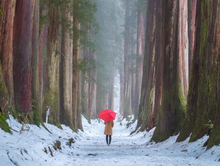 Japan winter travel less crowded