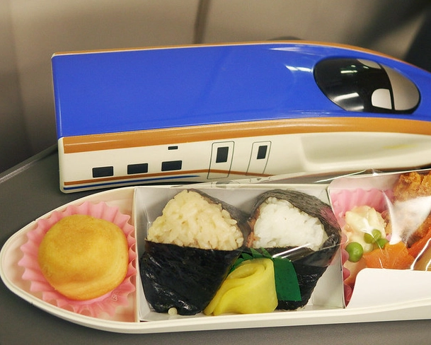 Shinkansen bento Kyoto