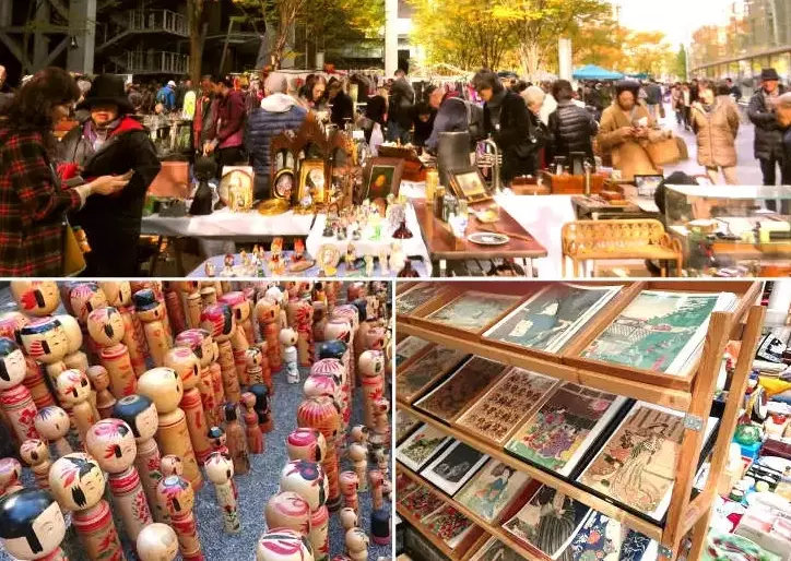 best time for Tokyo antique market best time for Tokyo antique market