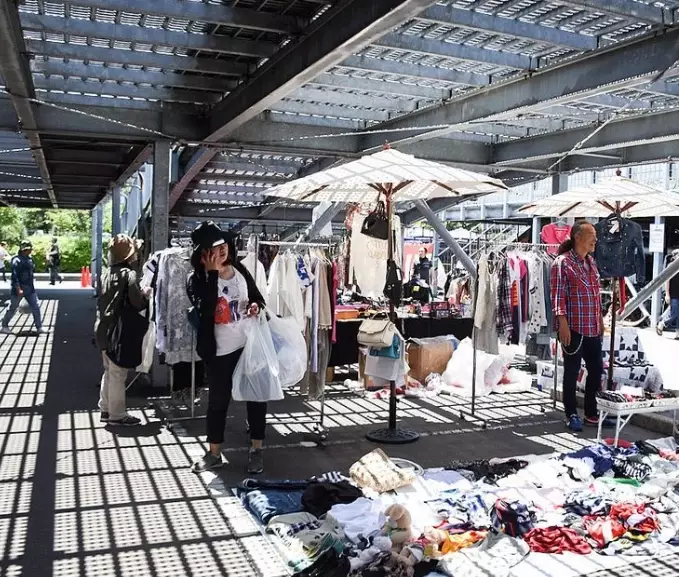 Tokyo flea market