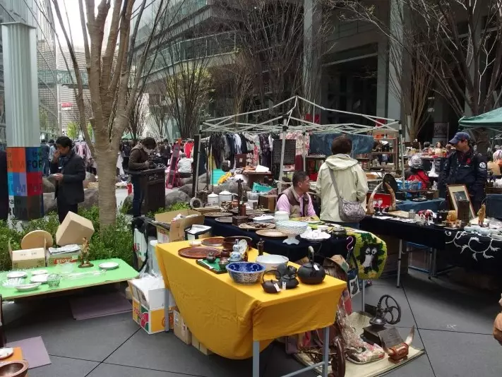 Tokyo flea market