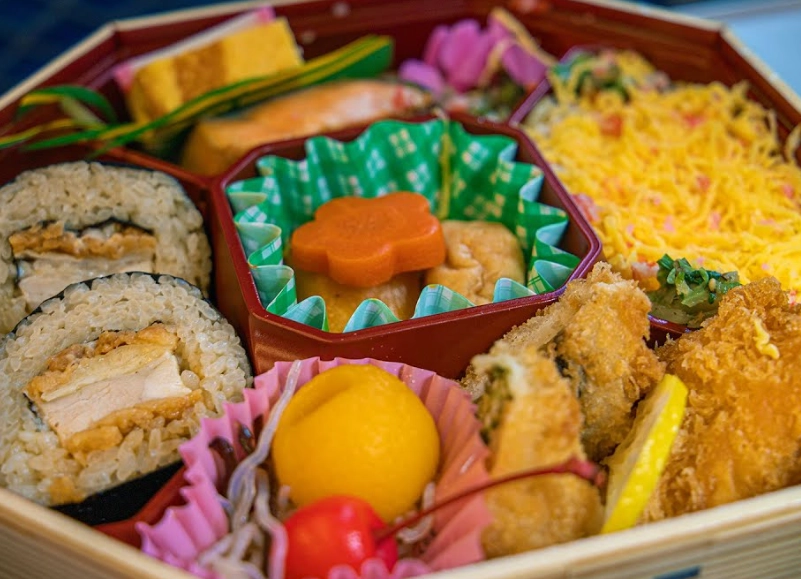Japanese train bento