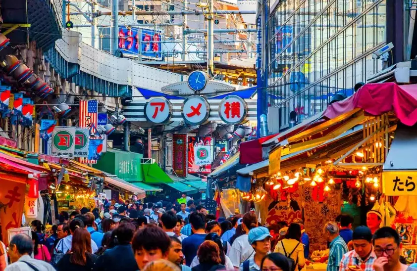 Tokyo street markets