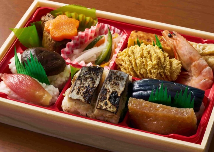 Japanese train bento