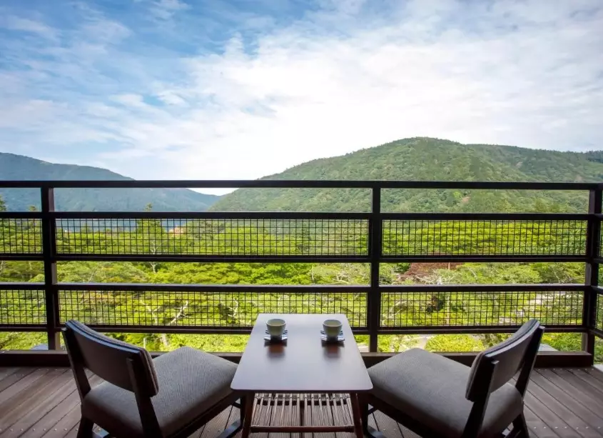 Luxury ryokan Hakone