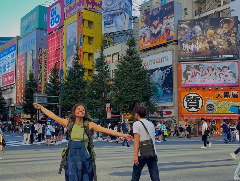 traveling alone in Japan