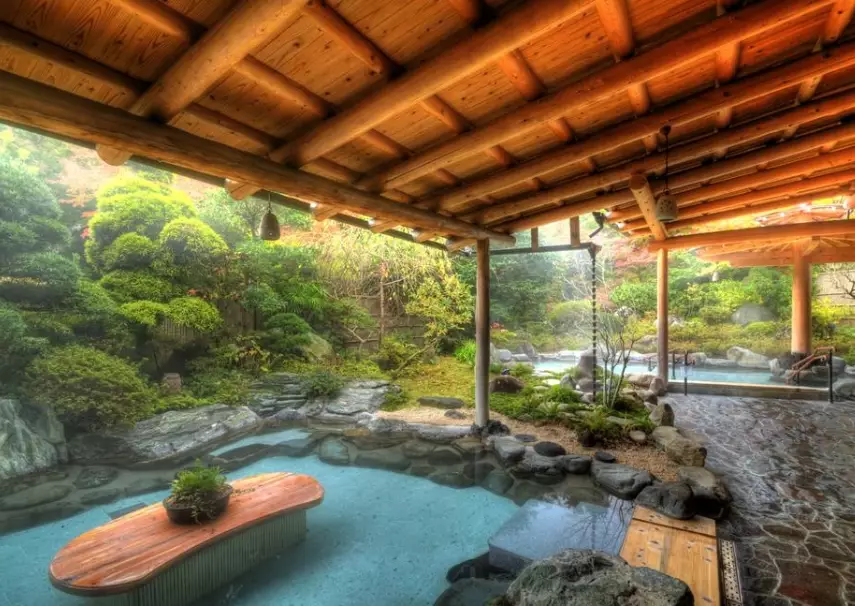 japan ryokan private hot spring