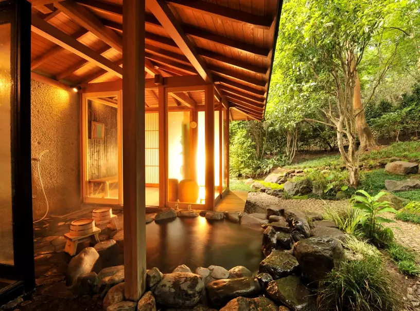 japan ryokan private hot spring