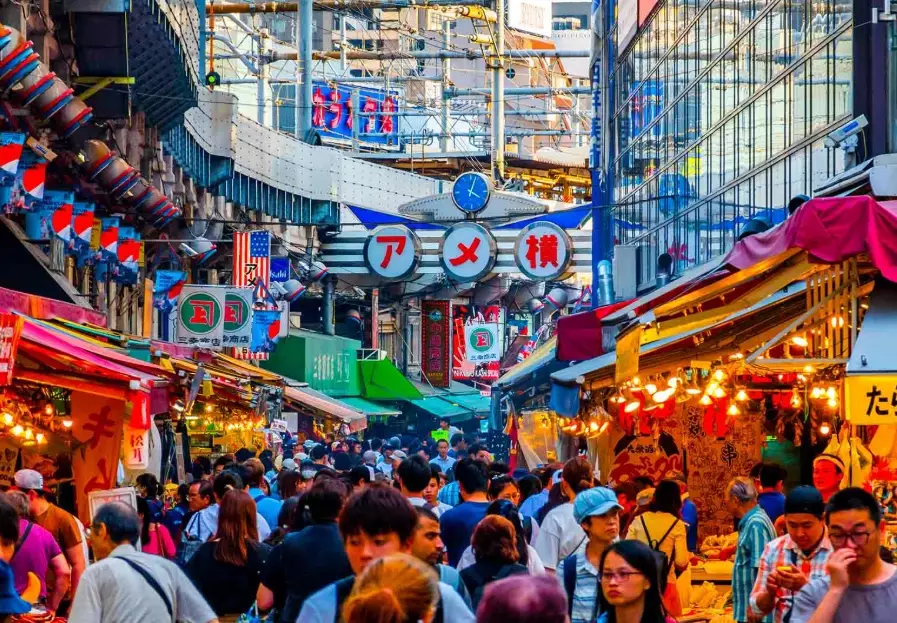 shopping in japan markets