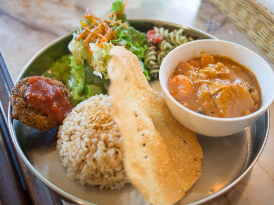 vegetarian Indian food Tokyo