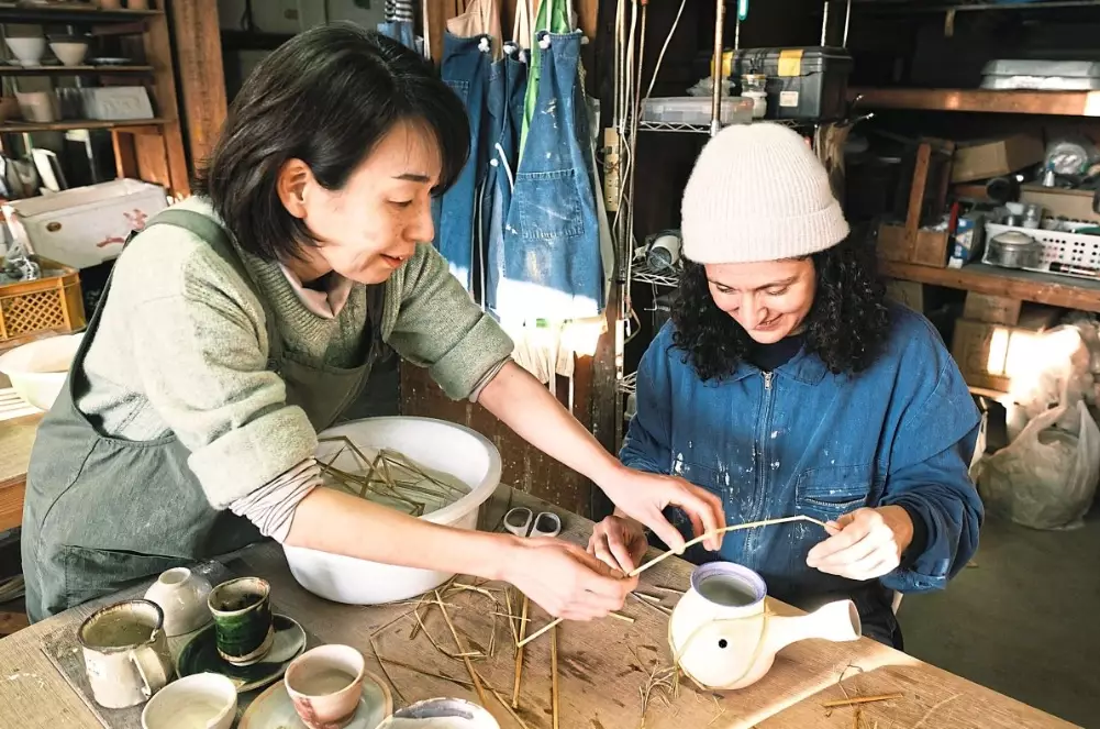 Pottery retreat Japan
