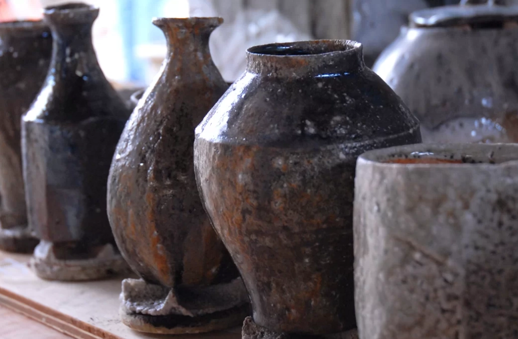 Mashiko town pottery