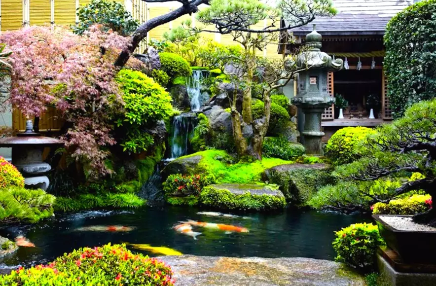 Japanese garden design