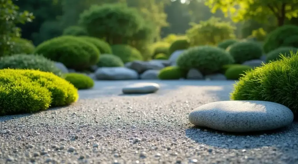 What are the 7 principles of a zen garden?