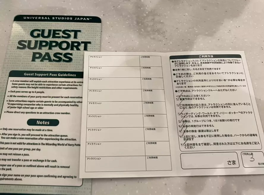 disability discounts Japan