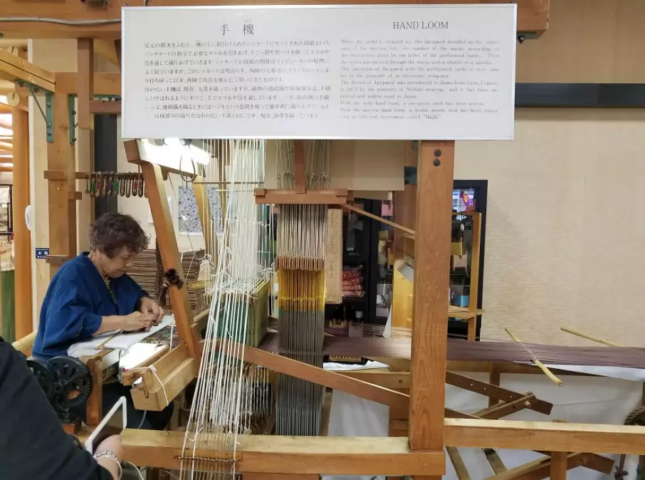 Textile workshops Kyoto