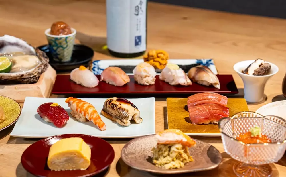 affordable sushi Ginza