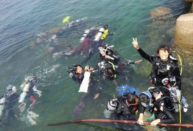 scuba diving Japan