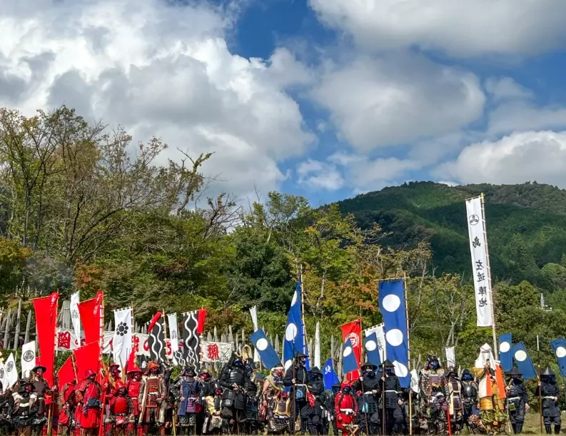 Samurai reenactment Japan