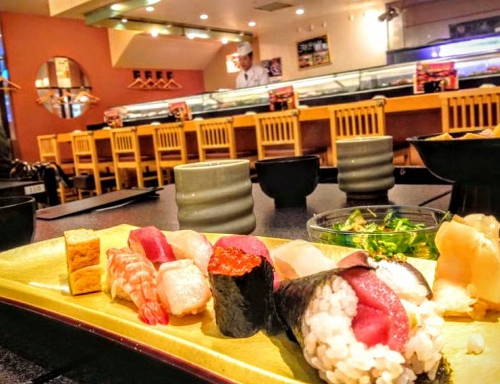 cheap sushi Tokyo